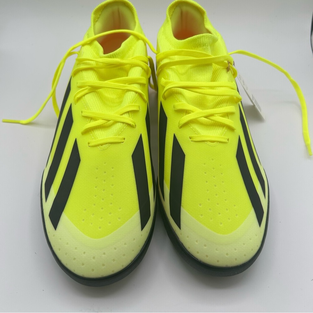 adidas X Crazyfast League Turf Sneaker, Team Solar Yellow/Black/White, 12 US Men